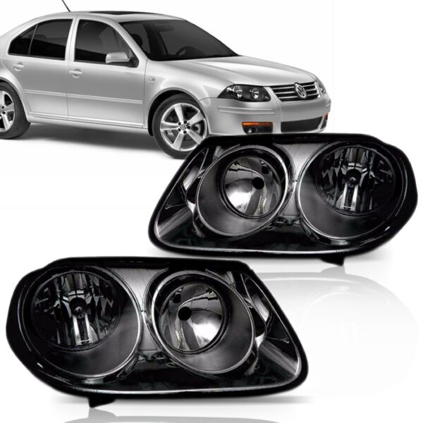 Farol Bora 2008 2009 2010 Máscara Negra 1ª Linha Esquerdo/motorista