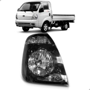 Farol Para Kia Bongo 13 2014 15 A 16 Mascara Negra 1ª Linha Direito/passageiro