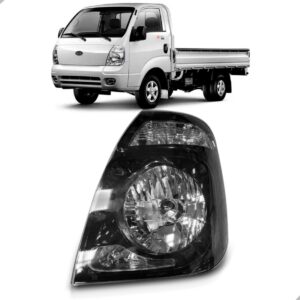 Farol Para Kia Bongo 13 2014 15 A 16 Mascara Negra 1ª Linha - Esquerdo/motorista