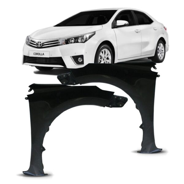 Paralama Toytoa Corolla 2014 2015 2016 Direito Dianteira Direita Direito