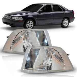 Pisca Para Volvo S40 V40 2002 2003 2004 Cristal Lado Direito