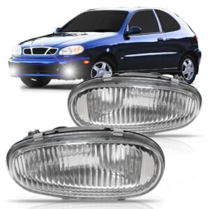 Farol Milha Para Daewoo Lanos 97 1998 1999 2000 1a Linha Esquerdo/motorista