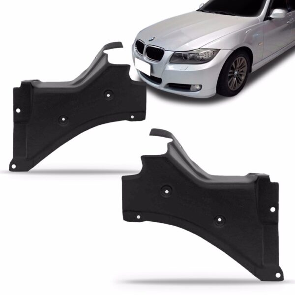 Parabarro Dianteiro Bmw Série 3 2009 2010 2011 Parte Frontal Lado Direito