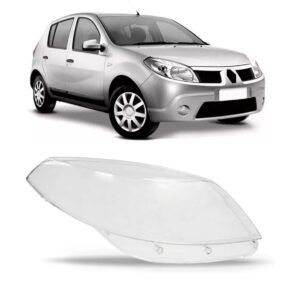 Lente Farol Dianteiro Sandero 2008 09 10 2011 Lado Direito