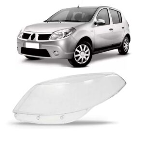 Lente Farol Dianteiro Sandero 2008 09 10 2011 Lado Esquerdo