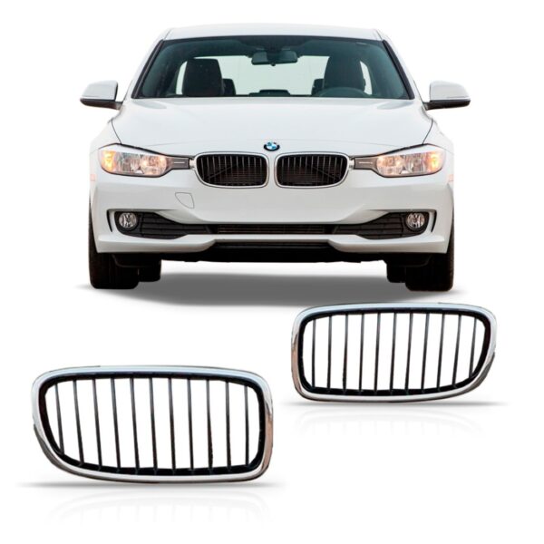 Grade Radiador Bmw 118 120 130 Série 1 2013 2014 2015 Lado Direito