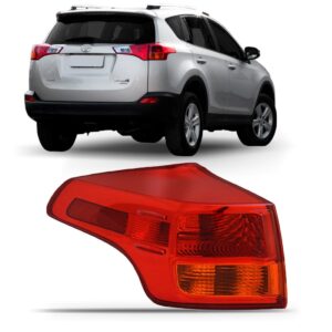 Lanterna Rav4 Ano 2013 2014 2015 2016 Traseira Esquerdo Vermelho