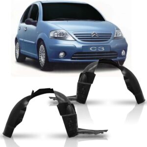 Parabarro Dianteiro Citroen C3 04 05 06 07 08 09 10 11 2012 Lado Direito