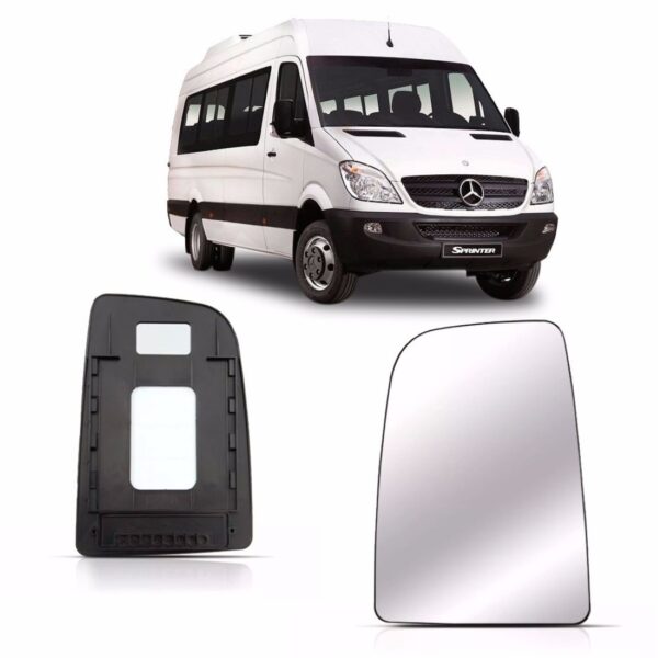 Lente Retrovisor Sprinter 2012 2013 2014 2015 Superior Lado Direito