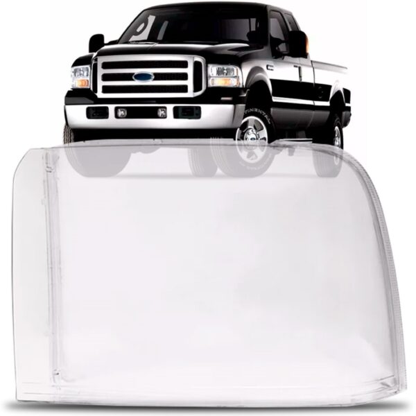 Lente Farol F250 F350 F4000 2007 2008 2009 2010 2011 2012 Lado Esquerdo