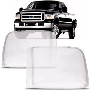 Lente Farol F250 F350 F4000 2007 2008 2009 2010 2011 2012 Lado Esquerdo