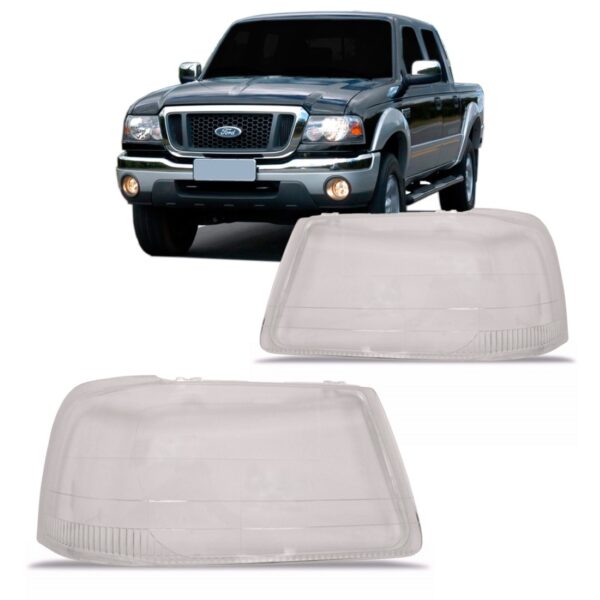 Lente Farol Ranger 2005 2006 2007 2008 2009 Lado Esquerdo