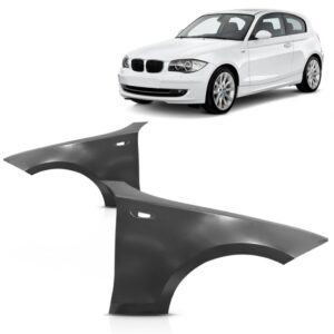 Paralama Bmw Serie 1 2004 2005 2006 2007 08 A 2011 Com Furo Lado Esquerdo