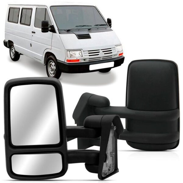 Retrovisor Trafic 1994 A 2002 Fixo Duplo Lado Esquerdo