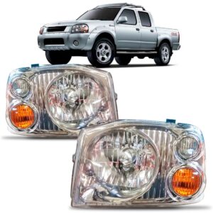 Farol Frontier Attack 2003 04 05 2006 Fume Cinza Cronomix Lado Esquerdo