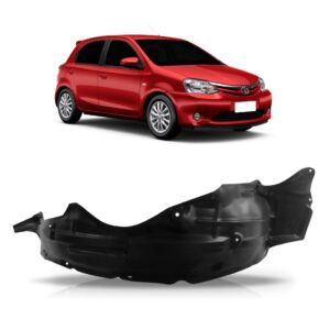 Asa Urubu Dianteiro Para Toyota Etios 2012 2013 2014 2015 Lado Direito