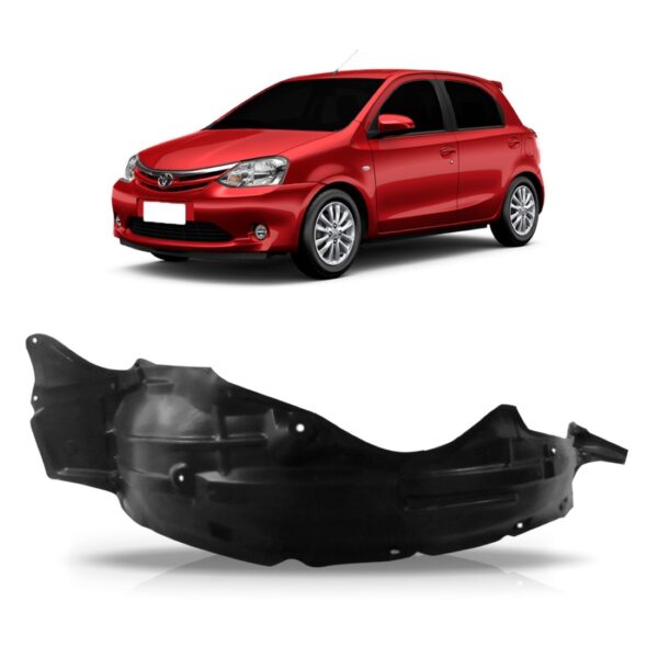 Asa Urubu Dianteiro Para Toyota Etios 2012 2013 2014 2015 Lado Esquerdo