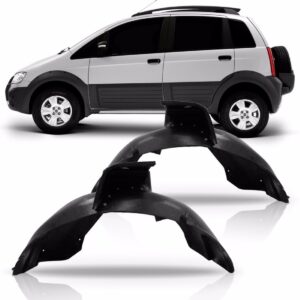 Asa Urubu Dianteiro Para Fiat Idea 2004 2005 2006 2007 2008 Lado Esquerdo