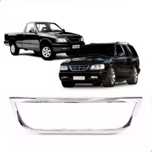 Moldura Friso Grade S10 1996 1997 1998 1999 Cromado Cromado