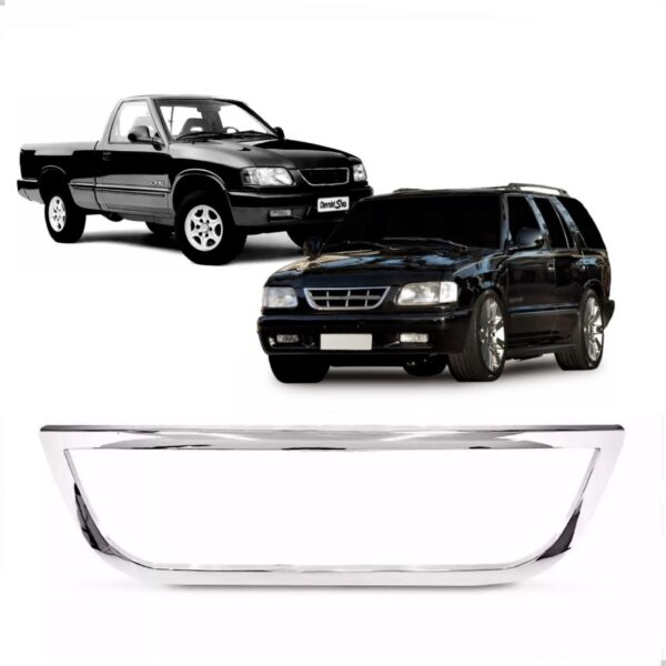 Moldura Friso Grade S10 1996 1997 1998 1999 Cromado Cromado