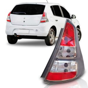 Lanterna Traseira Renault Sandero Cinza 2012 2013 2014 Lado Direito
