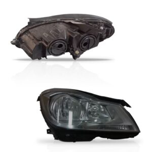 Farol Classe C180 C200 2012 13 14 2015 Negro 2 Portas Coupe Lado Direito