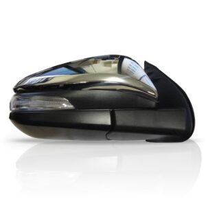 Retrovisor Toyota Hilux 2016 2017 Cromado Elétrico Com Pisca Lado Direito