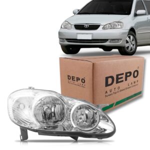 Farol Toyota Corolla 2005 2006 2007 2008 1ª Linha - Direito/passageiro