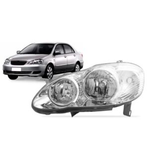 Farol Corolla 2005 2006 2007 2008 1ª Linha Esquerdo/motorista