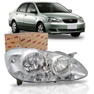 Farol Para Toyota Corolla 2002 2003 2004 1ª Linha Direito/passageiro