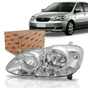 Farol Para Toyota Corolla 2002 2003 2004 1ª Linha Esquerdo/motorista