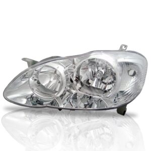 Farol Para Toyota Corolla 2002 2003 2004 1ª Linha Esquerdo/motorista
