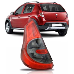 Lanterna Sandero 2007 2008 2009 2010 2011 Traseira Fume Lado Esquerdo