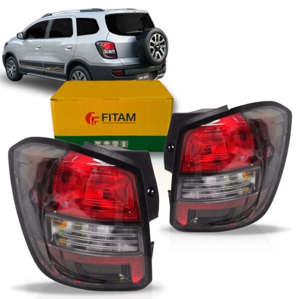 Lanterna Spin Activ 13 2014 2015 2016 Traseira Fume 1ª Linha Esquerdo