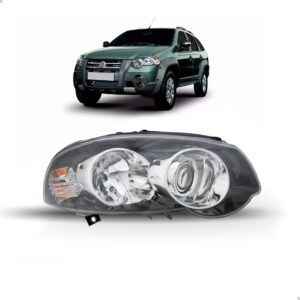 Farol Palio Strada 10 11 Locker Weekend Masc Negra 1ª Linha - Direito/passageiro