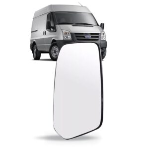 Espelho Retrovisor Com Base Superior Transit 2008 A 2014 Lado Esquerdo