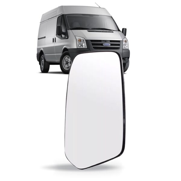 Espelho Retrovisor Com Base Superior Transit 2008 A 2014 Lado Esquerdo