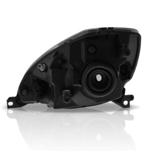 Farol Para Ford Ka 2008 2009 10 11 12 13 2014 Mascara Negra Lado Esquerdo