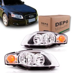 Farol Audi A4 2005 2006 2007 Pisca Ambar 1ª Linha Esquerdo/motorista
