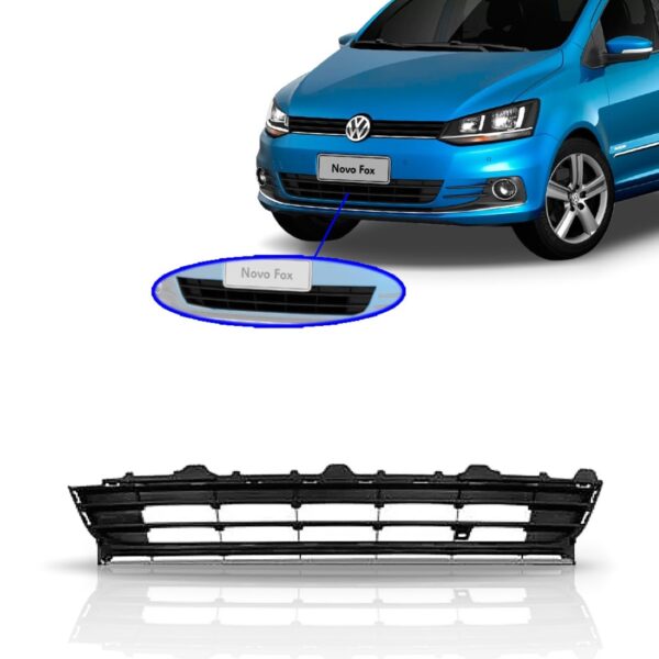 Grade Dianteira Fox Spacefox 2015 2016 Inferior Parachoque.
