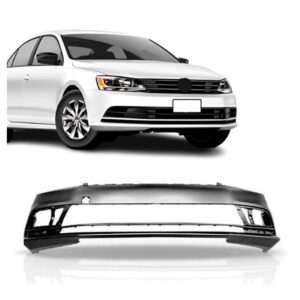 Parachoque Dianteiro Para Volkswagen Jetta 2015 2016 2017 Preto