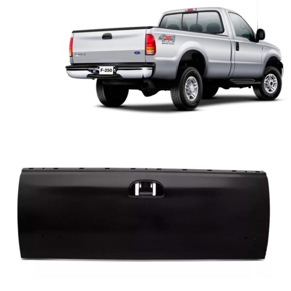 Tampa Traseira F250 F350 F4000 Todos Os Anos. Preto