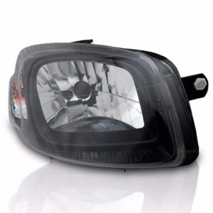 Farol Novo Uno Way 2010 11 12 2013 Mascara Negra 1ª Linha Direito/passageiro