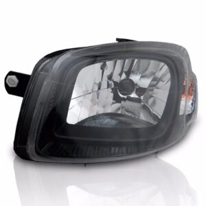 Farol Novo Uno Way 2010 11 12 2013 Mascara Negra 1ª Linha - Esquerdo/motorista
