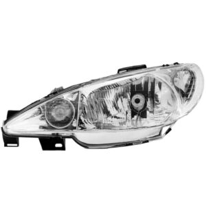 Farol Peugeot 206 04 05 06 A 09 10 Eletrico Duplo 1ª Linha - Esquerdo/motorista
