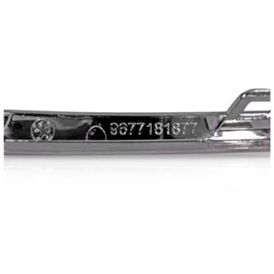 Moldura Grade Radiador Peugeot 208 2012 A 2016 Cromado