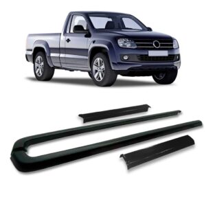 Protetor Borda Lateral Amarok 2009 À 2018 Cabine Simples Direito + Esquerdo