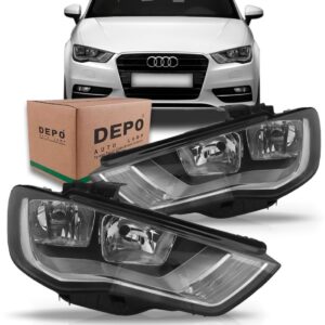 Farol Audi A3 2013 2014 2015 Sem Led 1ª Linha Direito/passageiro