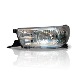 Farol Para Hilux 2016 A 2020 Toyota Cromado 1ª Linha Esquerdo/motorista