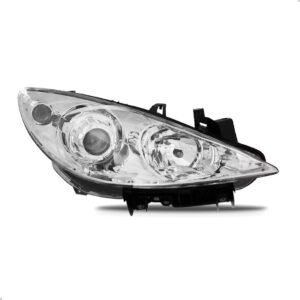 Farol Peugeot 307 Ano 2007 08 09 10 11 Com Auxiliar 1ª Linha Direito/passageiro